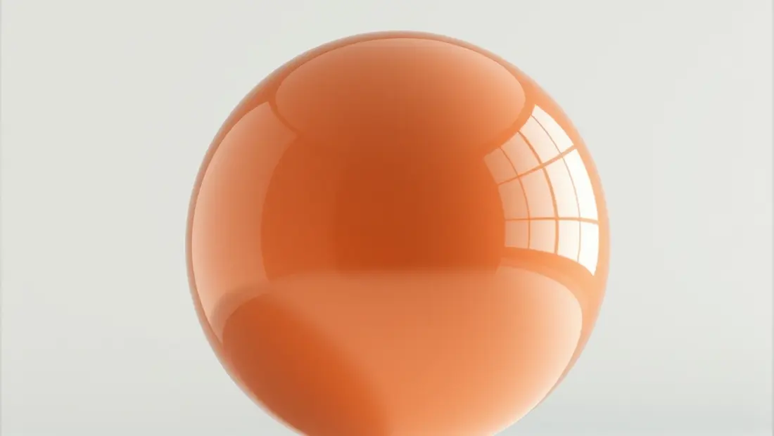Un blob se déplace dans un espace vide.