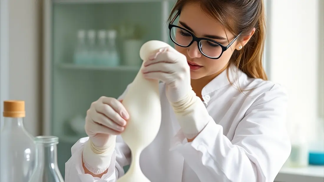 Scientifique dans laboratoire
