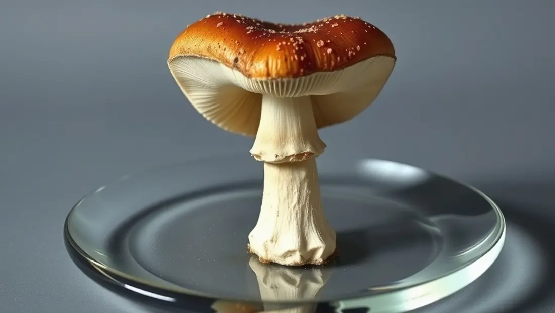Champignon Physarum polycephalum en culture