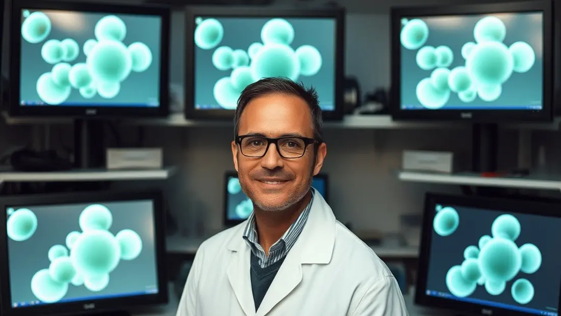 Chercheur dans un laboratoire de recherche