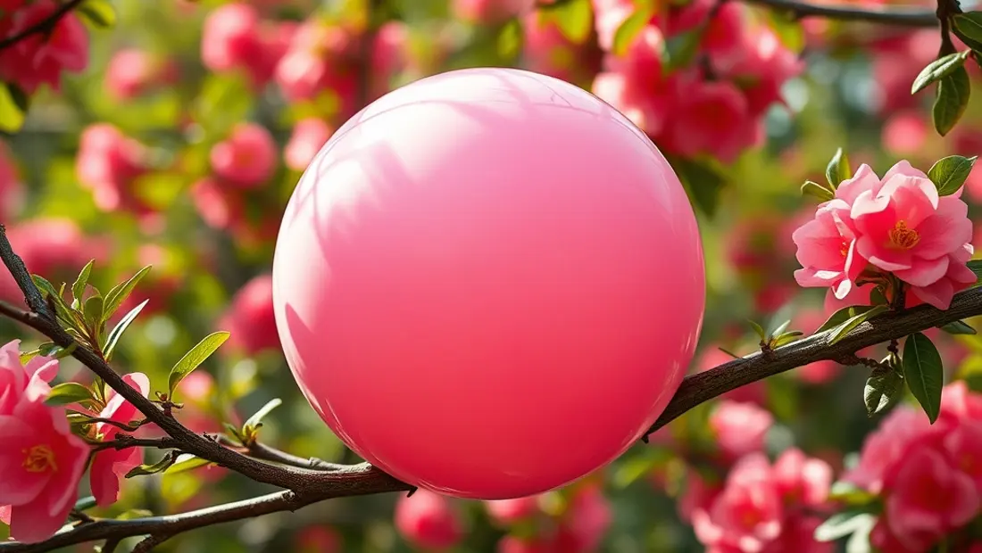 Un blob sur une branche d'arbre.