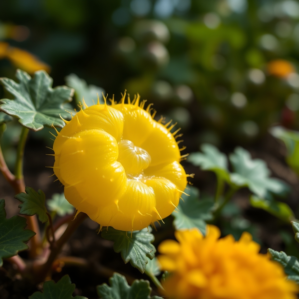 Répartition et habitat du blob · blob dans le jardin