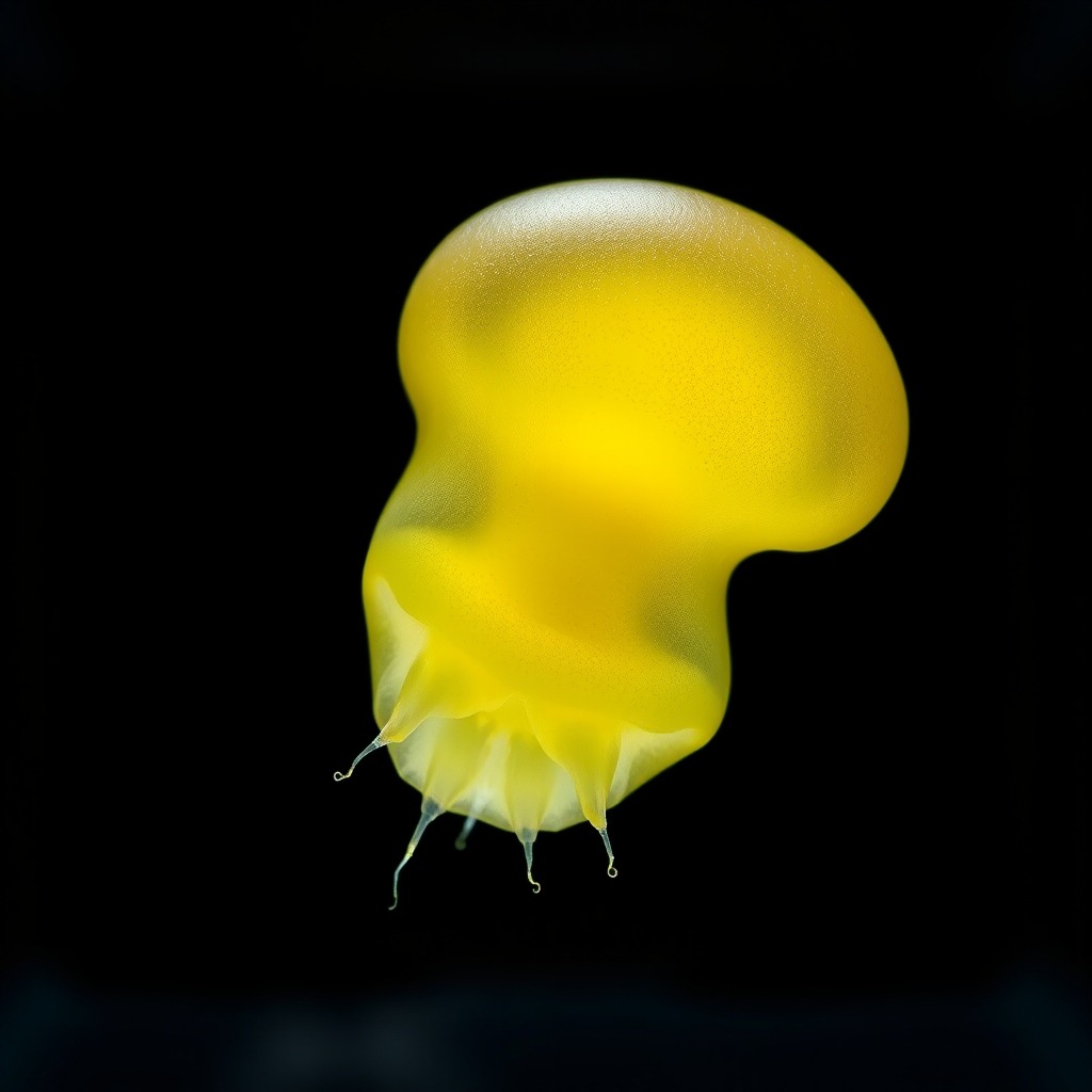 Les premières heures de vie des blobs · le blob thomas pesquet