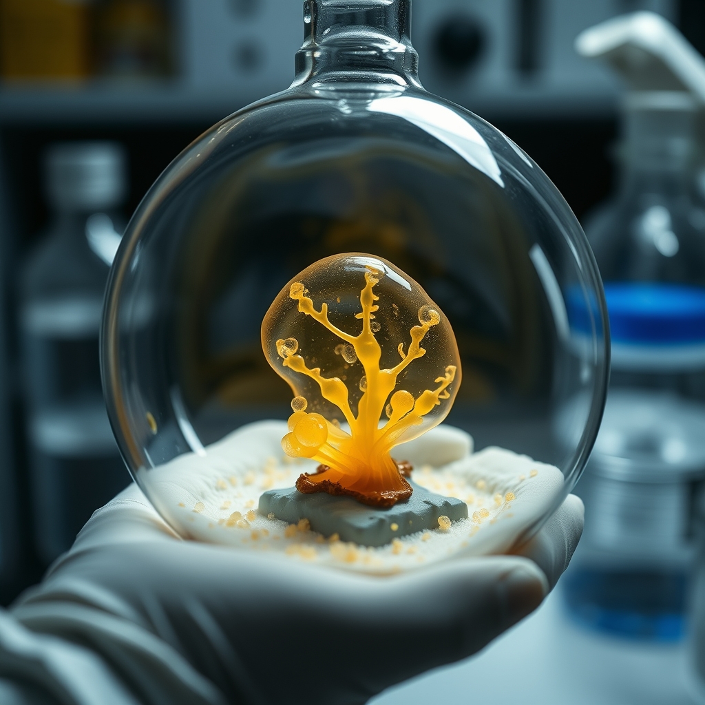 Culture de Physarum cinereum en laboratoire : méthodes et matériel — physarum cinereum